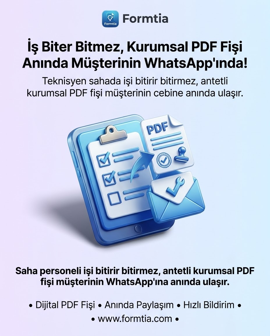 WhatsApp PDF Fişi