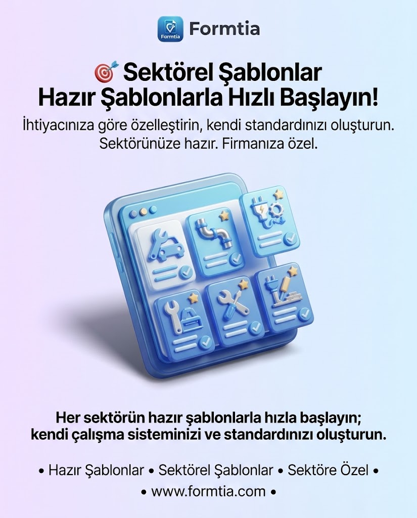 Sektörel Şablonlar